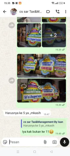 Testimonial Papan Bunga lebaksangka